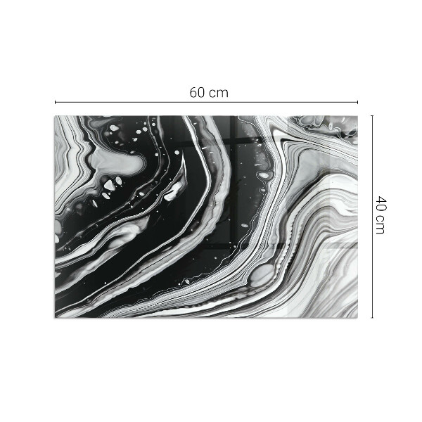 Obdĺžniková podložka pod kachle Abstraktné vlny a čiary