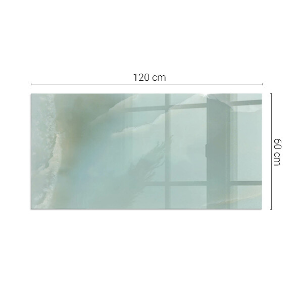 Obdĺžniková podložka pod kachle Jemný mramorový vzor