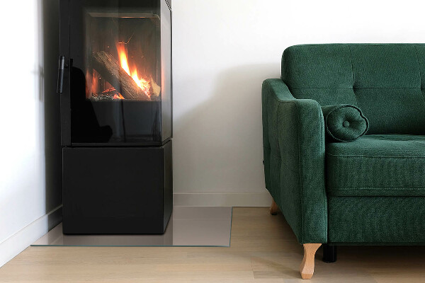 Obdĺžniková podložka pod kachle Farba Svetlohnedá