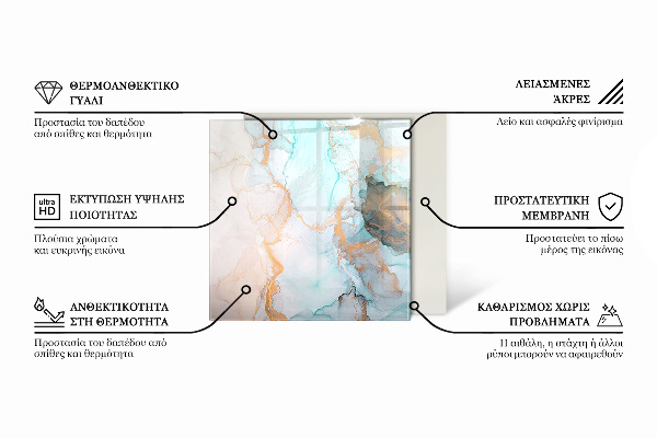 Šesťuholníková podložka pod krbové kachle Vzor s malými tvarmi
