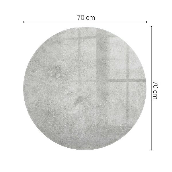 Doska na stôl Betónové vzory so škrabancami