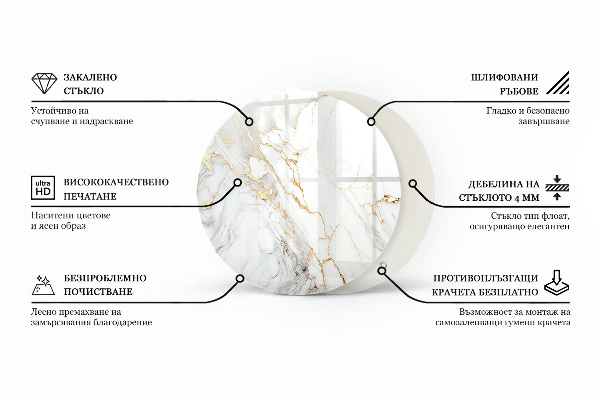 Doska na stôl Vzor inšpirovaný drevom