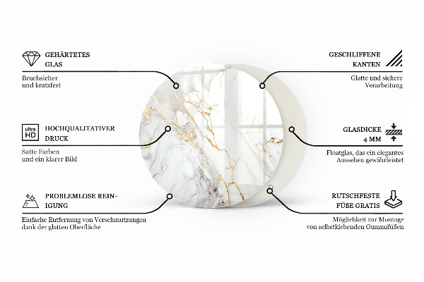Doska na stôl Vzor inšpirovaný drevom
