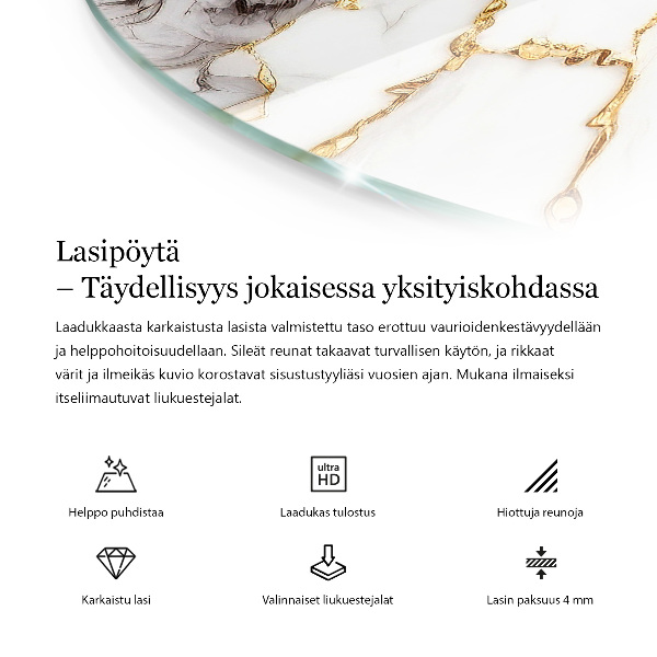 Doska na stôl Vzor inšpirovaný drevom