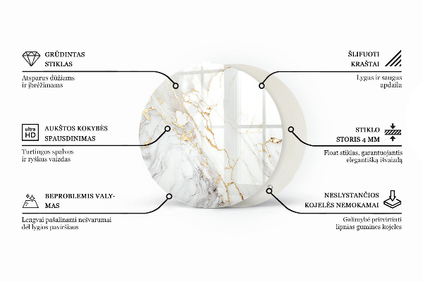 Doska na stôl Vzor inšpirovaný drevom