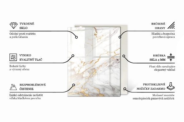 Stolová doska Vzor drevených panelov