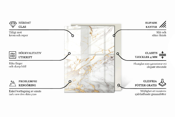 Stolová doska Betón s trhlinami