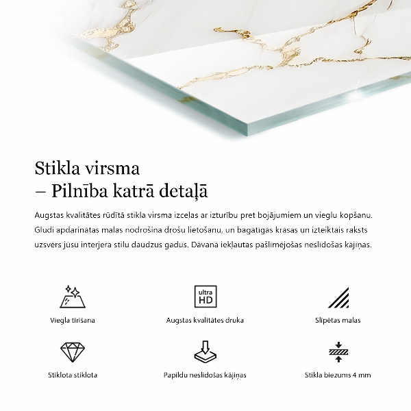 Stolová doska Vzor inšpirovaný mramorom