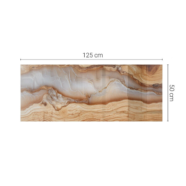 Stolová doska Vzor prírodného dreva a živice