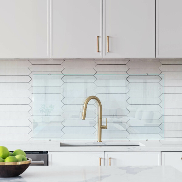 Obklad za kuchynskú linku transparentný 120x60 cm