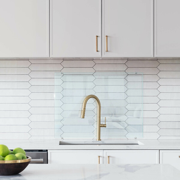 Zástena do kuchyne transparentný 80x60 cm