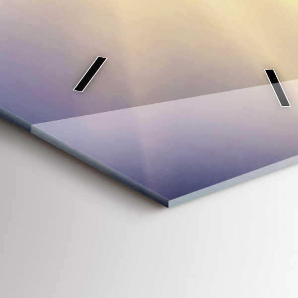 Vertikálne hodiny Horská krajina