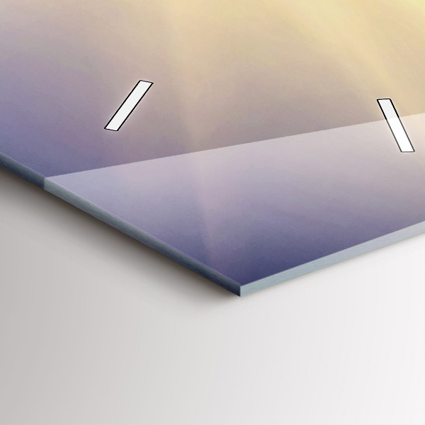 Vertikálne hodiny Horská krajina