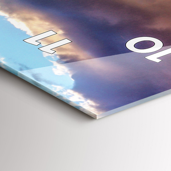 Vertikálne hodiny Vodopád na Islande