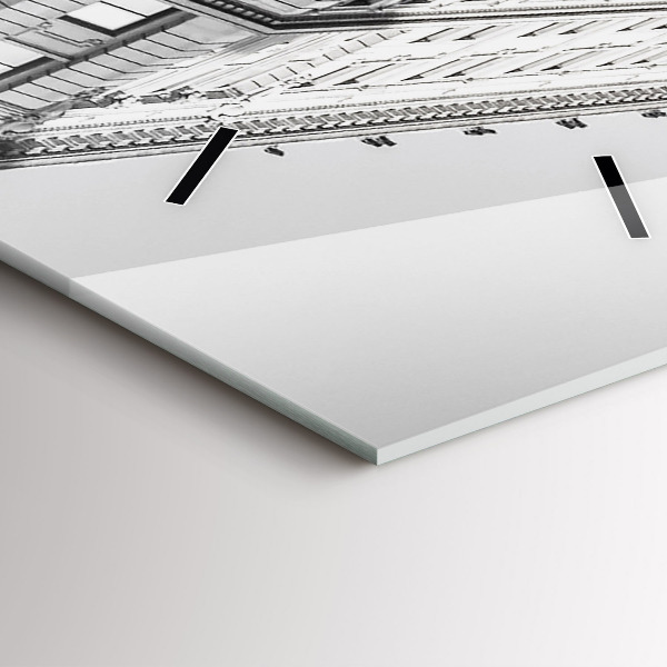 Vertikálne hodiny Manhattan a taxíky