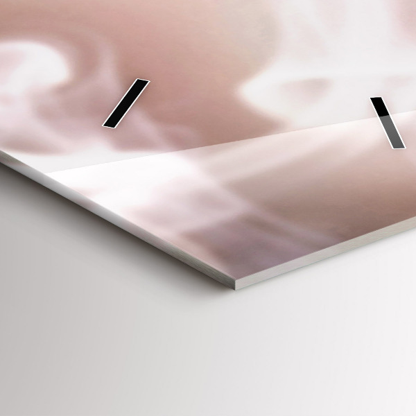 Vertikálne hodiny Šálka kávy