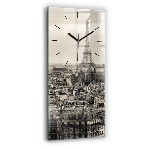 Vertikálne hodiny Panoráma Paríža
