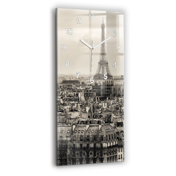 Vertikálne hodiny Panoráma Paríža