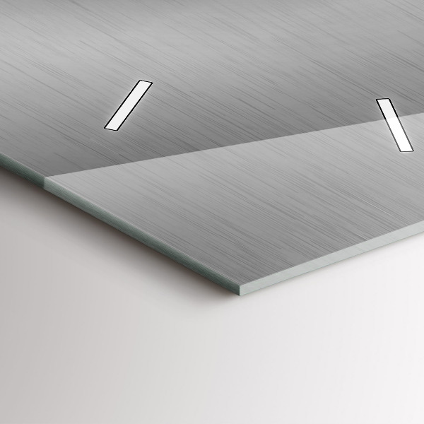 Vertikálne hodiny Šedá kovová abstrakcia