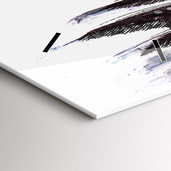 Vertikálne hodiny Maľované vtáky