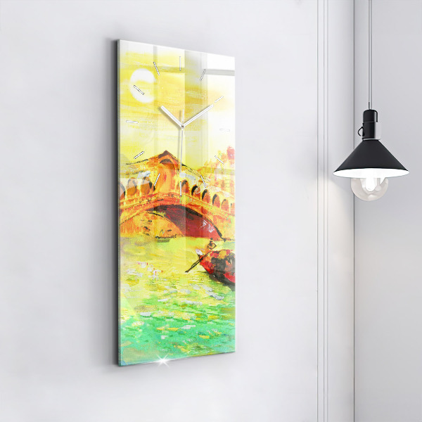 Vertikálne hodiny Benátsky most Rialto