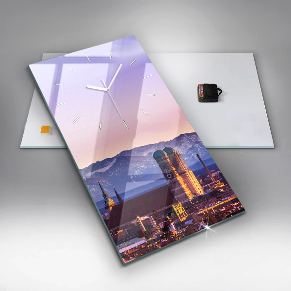 Vertikálne hodiny Nemecké Alpy Mníchov