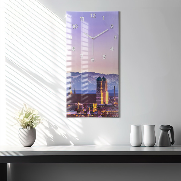 Vertikálne hodiny Nemecké Alpy Mníchov