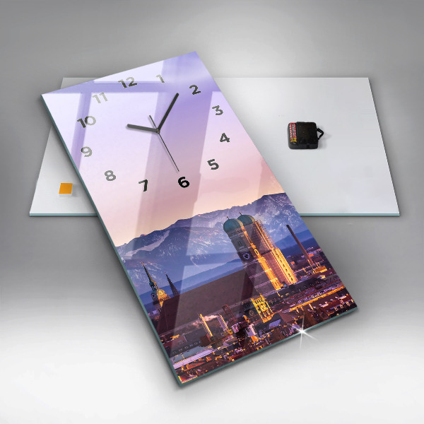 Vertikálne hodiny Nemecké Alpy Mníchov