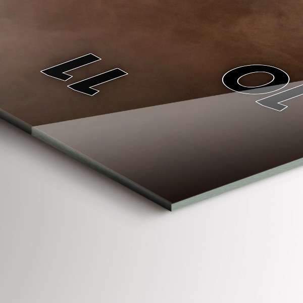 Vertikálne hodiny Kávové zrná