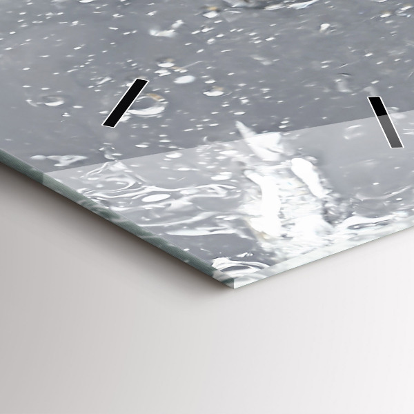 Vertikálne hodiny Citrusové plody vo vode