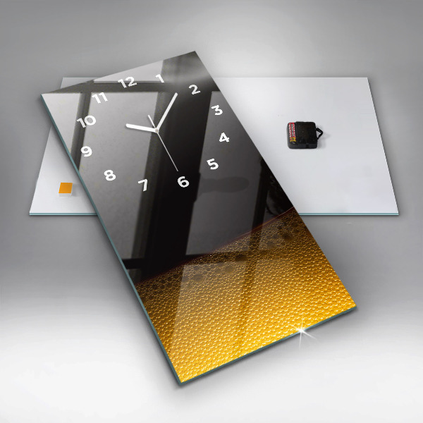 Vertikálne hodiny Pomarančový džús