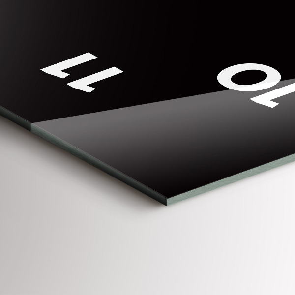 Vertikálne hodiny Pomarančový džús