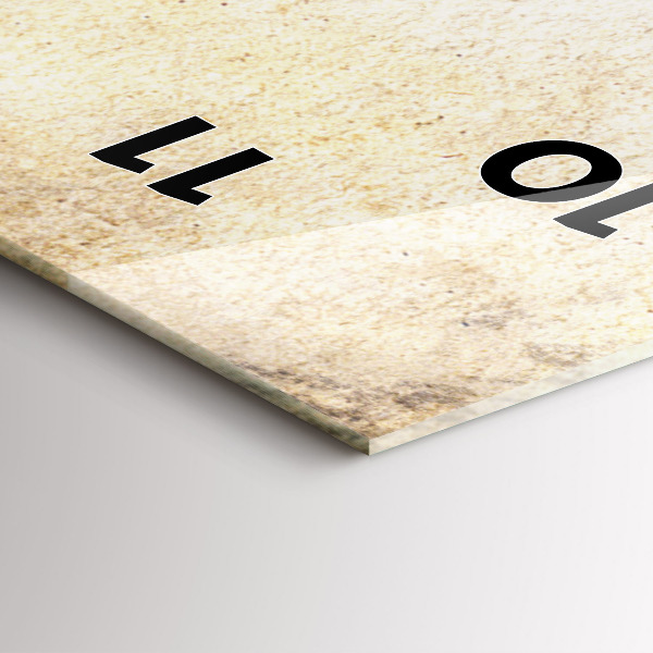 Vertikálne hodiny Abstraktný portrét ženy