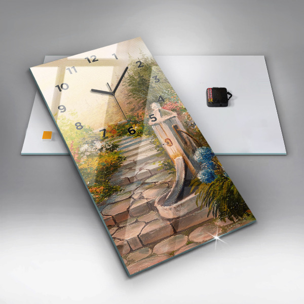 Vertikálne hodiny Zloženie ropy v lese