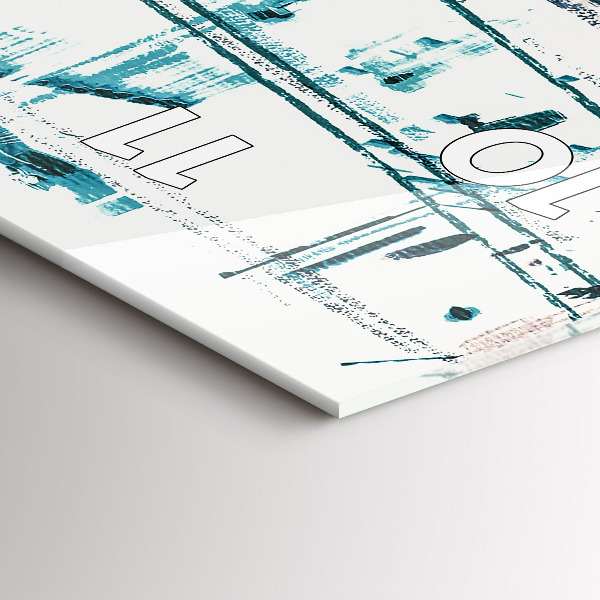 Vertikálne hodiny Pouličné umenie