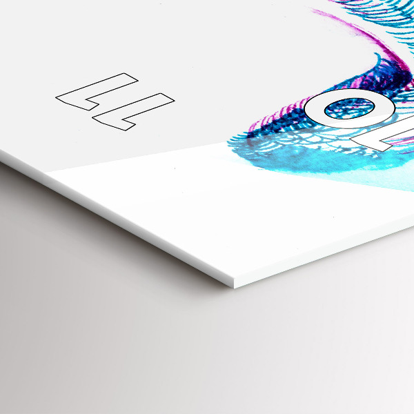 Vertikálne hodiny Imitácia vtáčích krídel