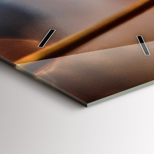 Vertikálne hodiny Púpava s rosou