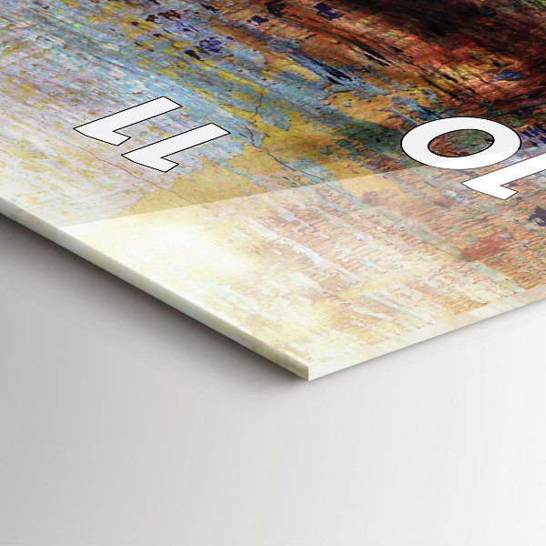 Vertikálne hodiny Street Art Eye