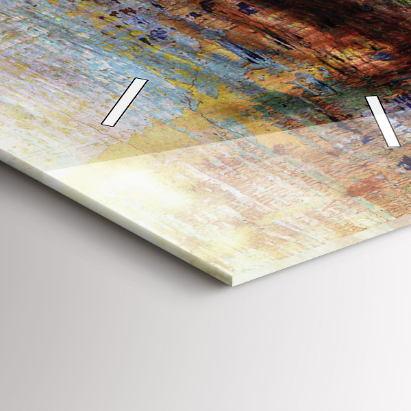 Vertikálne hodiny Street Art Eye