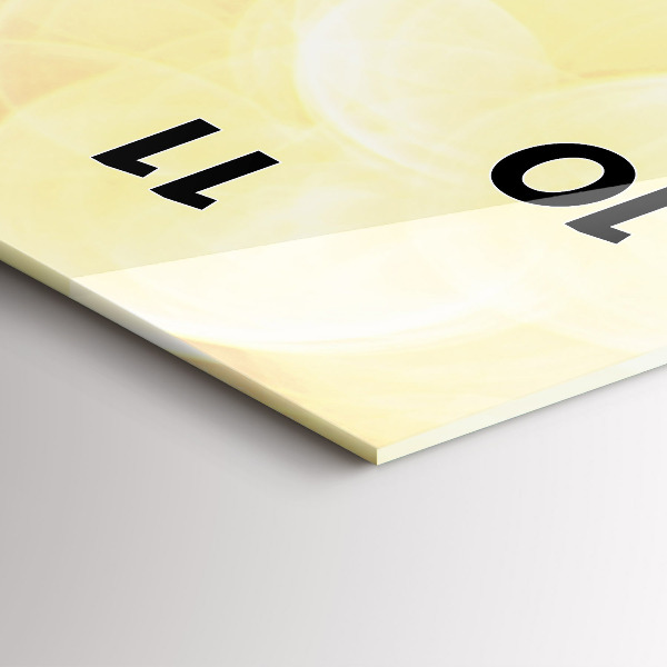 Vertikálne hodiny Karavan na pláži