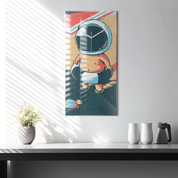 Vertikálne hodiny Detská predstavivosť