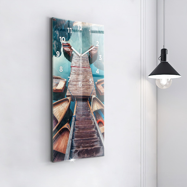 Vertikálne hodiny Most a jazero