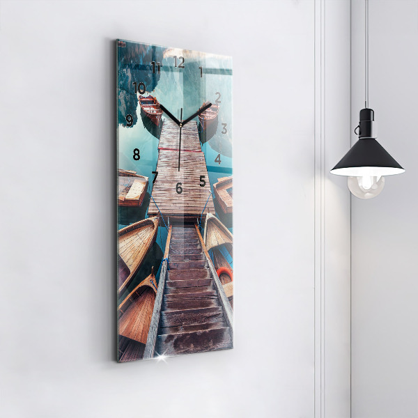 Vertikálne hodiny Most a jazero