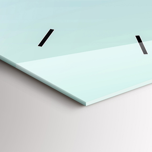 Vertikálne hodiny Geometrické postavy