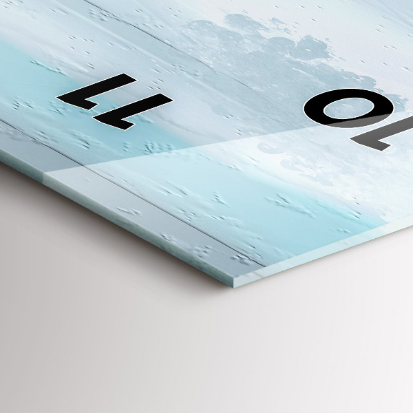 Vertikálne hodiny Abstraktná ropná krajina