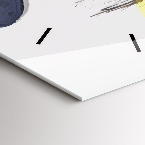 Vertikálne hodiny Surrealistická koláž