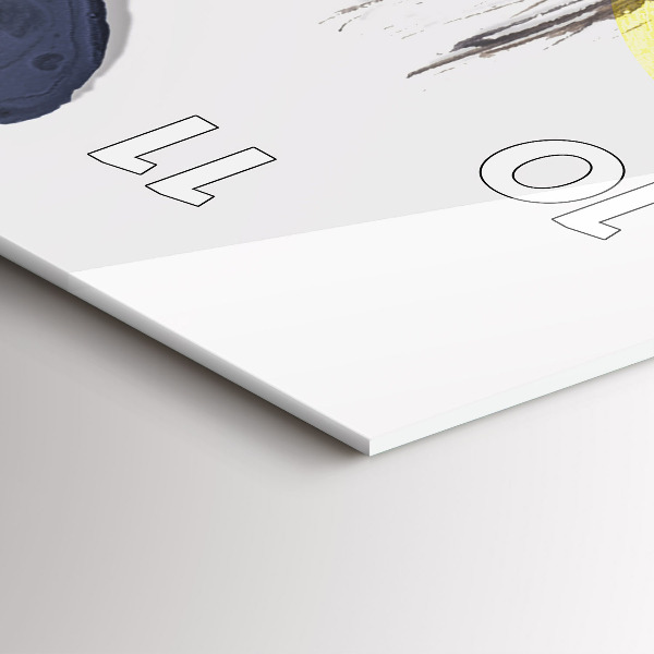 Vertikálne hodiny Surrealistická koláž