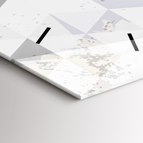 Vertikálne hodiny Geometrický vzor