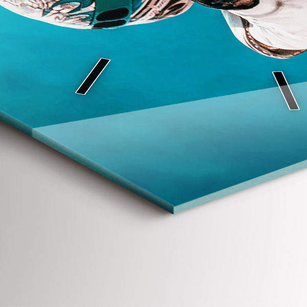 Vertikálne hodiny Kaskadér a adrenalín