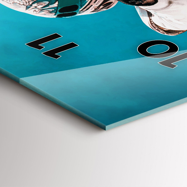 Vertikálne hodiny Kaskadér a adrenalín